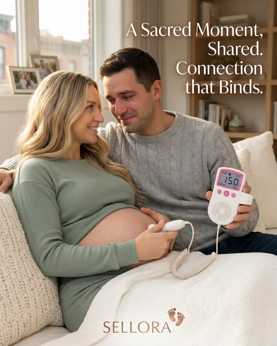 LET EVERYONE YOU LOVE EXPERIENCE BABY'S HEARTBEAT TOGETHER